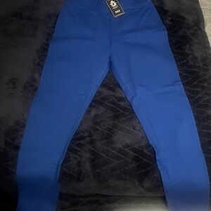 NWT Goddess Navy Blue Leggings